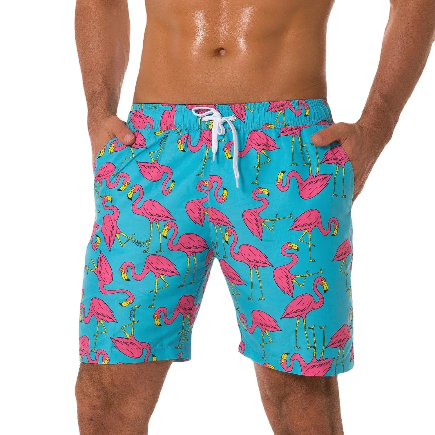 Men Swimwear Và Beachwear 5XL Cộng Với Kích Thước 100% Polyester Surf Shorts 3 D Thăng Hoa In Men Quần Short Bãi Biển