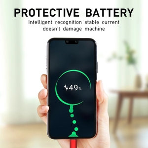 Vente en gros Câble 2 en 1 120W USB A vers Type C IOS Affichage numérique Tressé Charge rapide Câble USB pour Samsung Xiaomi - Product Image 6