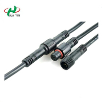 Connecteur miniature mâle-femelle en laiton étanche IP67 à 5 broches pour éclairage extérieur, système de panneaux solaires LED, signal