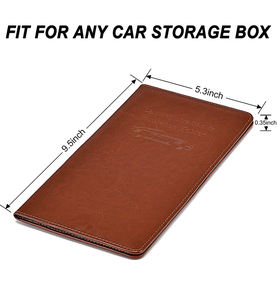 <span class=keywords><strong>Porte</strong></span>-documents de <span class=keywords><strong>voiture</strong></span> et documents, support d'enregistrement de sécurité automobile de haute qualité, <span class=keywords><strong>porte</strong></span>-monnaie en cuir et à usages multiples, OEM, nouvelle collection - Product Image 2