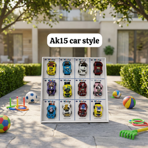 AK15 นาฬิกาตั้งโต๊ะรูปรถการ์ตูนพลาสติก รุ่นมินิ ของเล่นสะสม ของขวัญ - Product Image 3