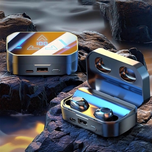 Auriculares <span class=keywords><strong>Inalámbricos</strong></span> para Juegos, Resistentes al Agua IPX5, con Pantalla Digital, Estuche de Carga, ANC y Bluetooth - Product Image 3