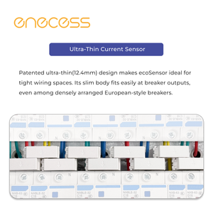 Transformador de Corriente CT E2403 de Enecess |   30A |   Ultrafino (12 mm) |   Diseño de Encaje Rápido |   Instalación Fácil |   Cable Extensible |   Alto - Product Image 4
