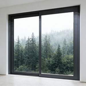 Janelas Modernas de Alumínio com Isolamento Térmico e Vidro Duplo para Varandas de Hotéis e Vilas - Product Image 6