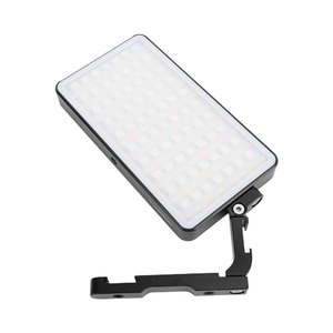 12W RGBWY LED portatile Video di riempimento di luce fotografia a freddo scarpa montaggio a 360 ° rotazione continua oscuramento illuminazione fotografica - Product Image 1