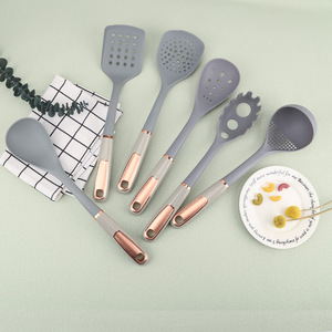 Ustensiles de cuisine sûrs et résistants à la chaleur, plusieurs styles disponibles, spatule, cuillère, écumoire, ensemble d'ustensiles de cuisine en nylon - Product Image 2