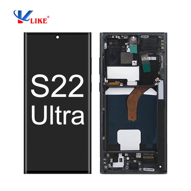 For Samsung Galaxy S22 Ultra Lcd Display Touch Screen Wholesale for Samsung S22 Ultra S908B S908U S908E Lcd Screen Replacement