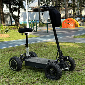 Trottinette électrique <span class=keywords><strong>E9</strong></span> de 11 pouces avec autonomie de 60km, pneus tout-terrain pliables et portables, batterie au lithium - Product Image 2