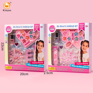 Ensemble de cosmétiques lavables pour filles S&Li, kit de <span class=keywords><strong>maquillage</strong></span> pour enfants, coffret de beauté pour enfants, <span class=keywords><strong>jouet</strong></span> en plastique de mode, vente en gros, marque privée OEM/ODM - Product Image 2