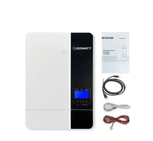 Growatt SPF5000ES ibrido 48V <span class=keywords><strong>Inverter</strong></span> solare <span class=keywords><strong>5KW</strong></span> 6KW 10KW 12KW 20KW <span class=keywords><strong>Inverter</strong></span> a griglia trifase con funzione parallela
