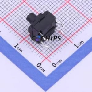 YTS1K0042KBT00 Tactile Switch Through hole Component (THT) Switch 2.5N 8mm 8mm 8.5mm - Product Image 2