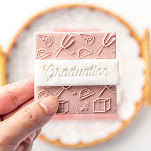 Công Cụ Làm Bánh Hóa Chất Mùa Tốt Nghiệp Toán Học Bảng Chữ Cái Fondant Cookie Cắt Dập Nổi - Product Image 3