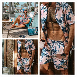 Conjunto <span class=keywords><strong>de</strong></span> resort <span class=keywords><strong>de</strong></span> <span class=keywords><strong>playa</strong></span> Hawaiano, <span class=keywords><strong>ropa</strong></span> <span class=keywords><strong>para</strong></span> <span class=keywords><strong>hombre</strong></span>, camisa floral holgada <span class=keywords><strong>de</strong></span> manga corta, pantalones cortos, conjuntos informales <span class=keywords><strong>de</strong></span> dos piezas <span class=keywords><strong>para</strong></span> <span class=keywords><strong>hombre</strong></span>, camisas <span class=keywords><strong>de</strong></span> <span class=keywords><strong>playa</strong></span> - Product Image 4