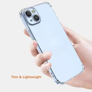<span class=keywords><strong>Coque</strong></span> de téléphone en TPU souple antichoc pour Xiaomi Redmi 13 4G 5G A3 A3x K70 Ultra Note 13 4G Global Note 13R Housse transparente - Product Image 5