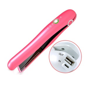 Wireless Battery Powered Hair Straightener 2500Mh Ceramic Coating Portable Travel Size - Product Image 2