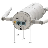 Wavlink - Punto de Acceso Inalámbrico para Exteriores con Puerto Gigabit, AC1200, Alta Potencia, Alta Velocidad, Doble Banda, Repetidor POE, Red Mesh, Estación Base Wifi Rural