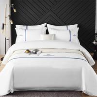 Sprei Hotel set tempat tidur microfiber mewah untuk perlengkapan hotel set tempat tidur hotel