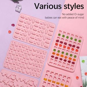 Cartoon <b>Bear</b> <b>Flower</b> Fruit Shape Diy Baking Molds Food-Grade Silicone Christmas Chocolate Moulds for Homemade Cake Tools - Product Image 3