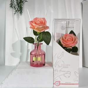 Bâton de parfum d'aromathérapie de haut niveau écologique en rotin rose Spray spécial pour <span class=keywords><strong>la</strong></span> maison chambre à coucher compagnon sans feu sens durable - Product Image 4