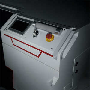 Machine de nettoyage laser à fibre pulsée de 300 watts à refroidissement par eau de précision pour l'élimination de la rouille sur les pièces automobiles en acier - Product Image 2