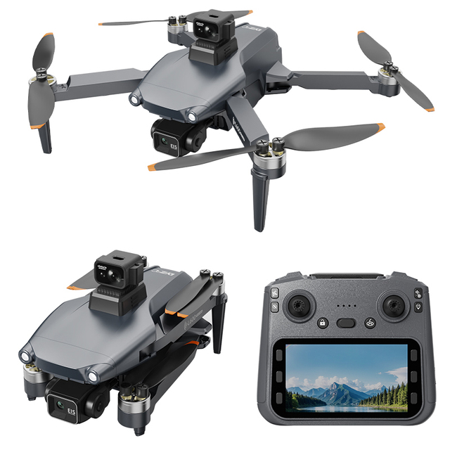 L600-1 PRO MAX 5G GPS Drones with Dual Cameras Obstacle Avoidance Brushless Screen Remote Control Foldable RC Quadcopter Drones