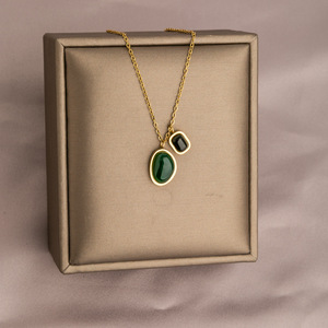 Or Lumière De Luxe Minorité Conception Haut Sens Titane Acier Sans Décoloration Collier Femme Été Clavicule Chaîne Nouvelle Célébrité - Product Image 6