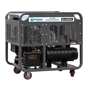 Générateur à cadre ouvert Aucan WD16000E3 16 kW 50/60 Hz, double cylindre, triphasé 110 V/220 V/230 V/240 V, démarrage électrique/à lanceur - Product Image 2