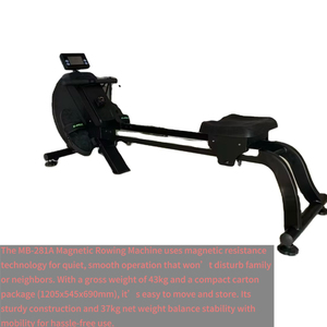 Appareil de musculation pour la remise en forme, <span class=keywords><strong>rameur</strong></span> magnétique - Product Image 1