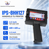 Impresora de Inyección de Tinta IPS-8HH127 de 4.3 Pulgadas, Impresora de Códigos de Barras Tij, Máquina de Codificación de Inyección de Tinta 2.5