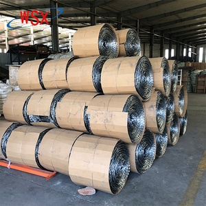 Barrière <span class=keywords><strong>de</strong></span> sécurité en <span class=keywords><strong>fil</strong></span> barbelé directement <span class=keywords><strong>de</strong></span> l'usine, <span class=keywords><strong>fil</strong></span> barbelé galvanisé haute sécurité, rouleau <span class=keywords><strong>de</strong></span> <span class=keywords><strong>fil</strong></span> barbelé plat BTO-22 pour la protection des clôtures - Product Image 5