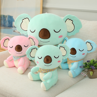 Peluche Koala Géante de Noël, Jouet en Peluche Kawaii, Poupée Koala Douce et Moelleuse pour Décoration de Maison et de Crèche