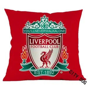 Copri cuscino per lo schienale per auto con cuscino quadrato per squadra di calcio per squadre diverse, morbido e confortevole per la pelle - Product Image 5