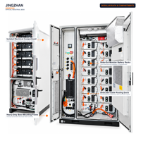 Armoire de stockage d'énergie haute tension à refroidissement par air pour système de batterie, idéale pour les projets de micro-réseaux solaires industriels et les centrales électriques