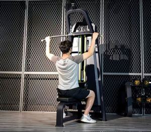 Fitness multi-machine tout-en-un haut pull dos formateur dos formateur hommes Fitness Machine poitrine Biceps épaule Triceps - Product Image 3