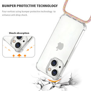 <span class=keywords><strong>Funda</strong></span> de teléfono transparente <span class=keywords><strong>con</strong></span> <span class=keywords><strong>cuerda</strong></span> para <span class=keywords><strong>Iphone</strong></span> 15 14 13 12 11 Pro Max X XS XR 7 8 Plus <span class=keywords><strong>SE</strong></span> - Product Image 3