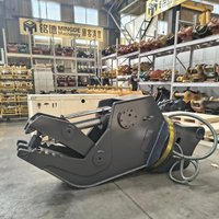 MONDE Pulvérisateur de soudure solide, broyeur, accessoire d'excavatrice anti-impact pour la démolition de bâtiments anciens sur chantier
