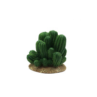Petite décoration d'aquarium en résine, cactus artificiel, plante du désert pour aquarium, aquascaping, décoration de paysage sous-marin