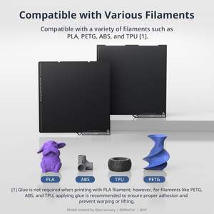 Placa PEI Lisa Anycubic de 250x250mm, Cama Calefactable de Doble Cara para Impresora 3D Kobra S1 - Product Image 6