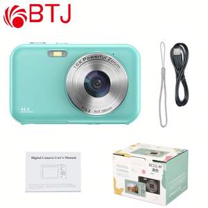 Cámara Infantil HD 1080P con Zoom Óptico 16X, Sensor CMOS, Gran Angular de 180°, Impresión Instantánea, Pantalla de 2.4 Pulgadas, hasta 128GB, Cámara Compacta - Product Image 2