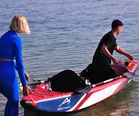 Kayak gonflable de pêche de nouvelle génération de 4,1 m, 2 places, pour lacs et rivières, kayak pour 2 personnes, K2, kayak océanique
