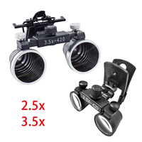 Professional Dental Surgical Loupes 2.5X 3.5X Magnification Clip-on Oral Surgery Magnifier Portable Dentist Optical Instrument