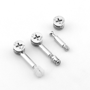 Hardibosi Zinc Alloy Three In One Connector Tf 56 For Wardrobes And Cabinets Durable Iron Rod Connector - Product Image 5