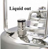 Connecteur de fût Pera Ball Lock, en acier inoxydable 304, pour fût à bière