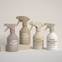 Bouteille pulvérisateur à gâchette de 300 ml de haute qualité pour brume parfumée pour tissus, emballage personnalisé pour produits de nettoyage ménager