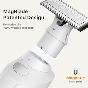 Recortadora de vello corporal Manscape H6 One MagBlade Pro - Blanca - Product Image 4