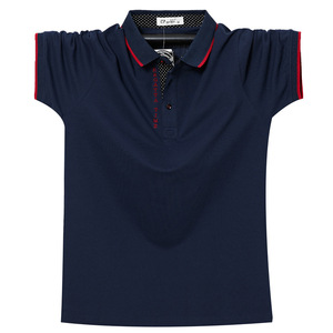 Camiseta de Golf de Algodón para Hombre al por Mayor, con Impresión Digital Personalizada en el Logotipo Frontal, Manga Corta, Transpirable, Diseño Sólido y Elegante - Product Image 4