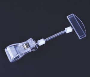 Étagère de supermarché au détail Clips de signe coloré cadre noir prix Clip support pince à ressort - Product Image 3