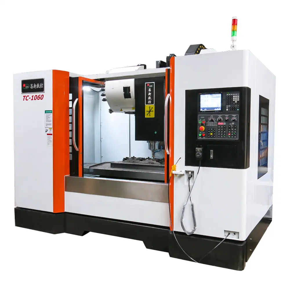 Mecanizado de torneado CNC y centro de fresado, máquina de torno de 5 ejes, de alta velocidad TC-1060, centro de mecanizado vertical CNC