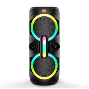 CS-8814 Deyin Taşınabilir USB RGB LED Parti Karaoke Hoparlörleri, Dahili Mikrofonlu Büyük Boy Özel Model - Product Image 3