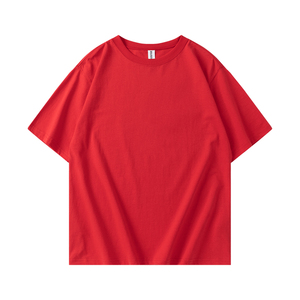 Camiseta Oversize de Algodón French Terry para Hombre con Bordado Chenille de Letras Gráficas, Cuello Redondo y Manga Corta Casual - Product Image 4